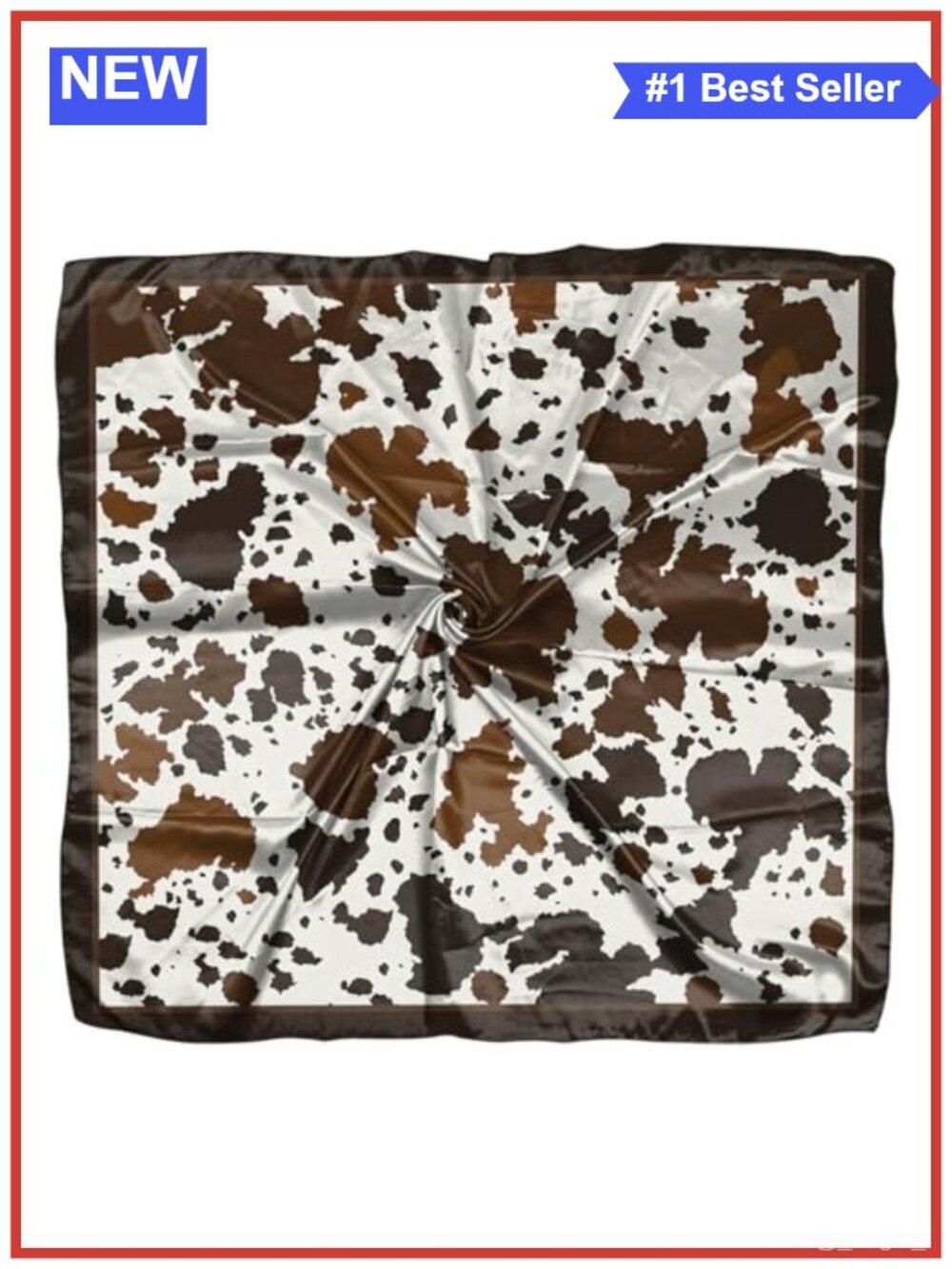Silk Feeling Satin Square Scarf 27.5 Inch Hair Wrap Headwear